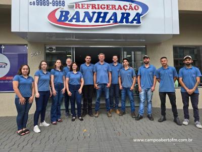 RefrigeraÃ§Ã£o Banhara comemora 30 anos de atividades em Laranjeiras do Sul   